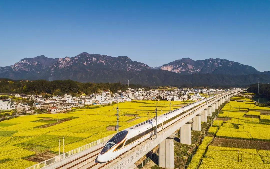 杭黃高鐵、連鹽鐵路年底開通 長三角將擁有18條高鐵線路